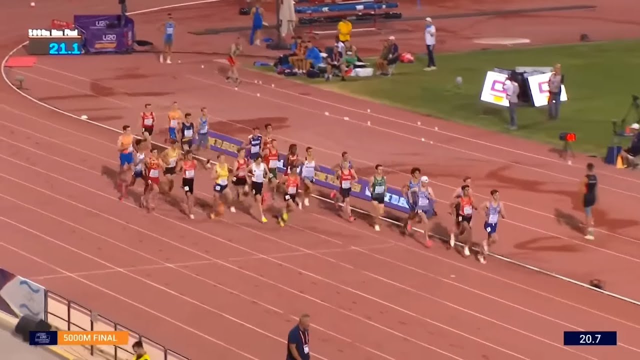 European U20 Championships 2023 - Mens 5000m Final