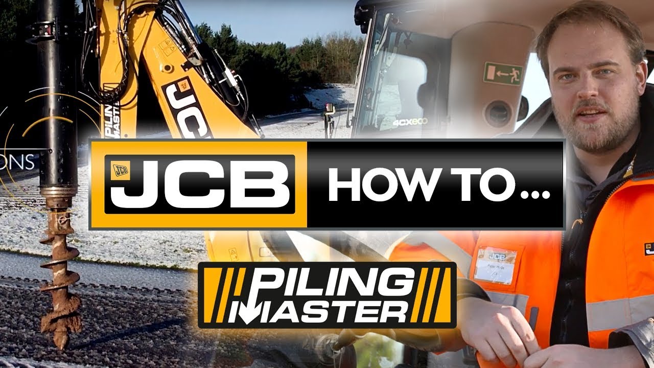 JCB - How to use Pilingmaster