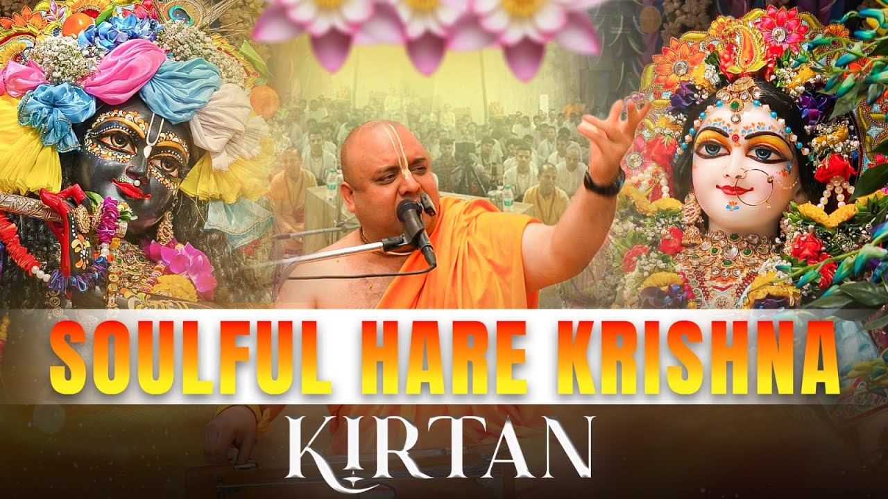 Soulful Hare Krishna Kirtan by Rambhadra Prabhu | Bhakti Celebration 2025 | ISKCON Gurugram |