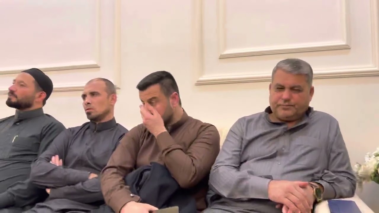 جلسة انشاد بحضور الشيخ صلاح مخلف والحاج حامد والشيخ صهيب الراوي