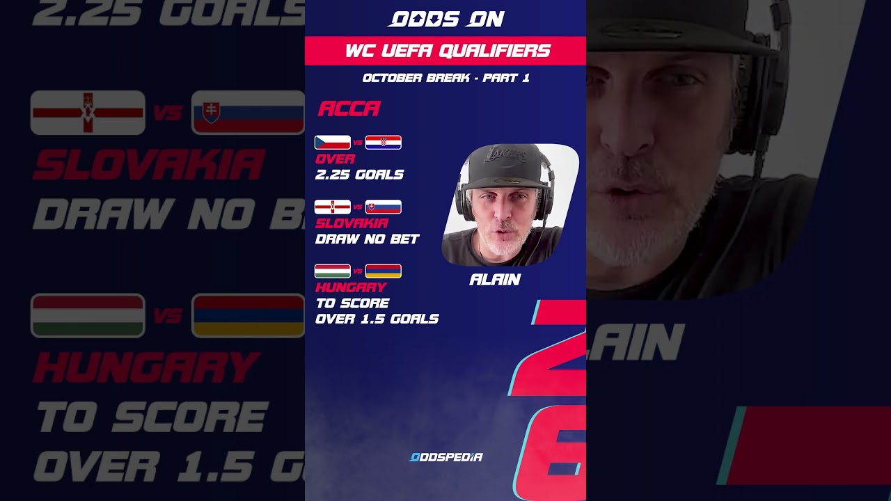 Alain's FIFA World Cup UEFA Qualifiers BEST BETS Part 1 🤑 Football Betting Tips & Predictions Today