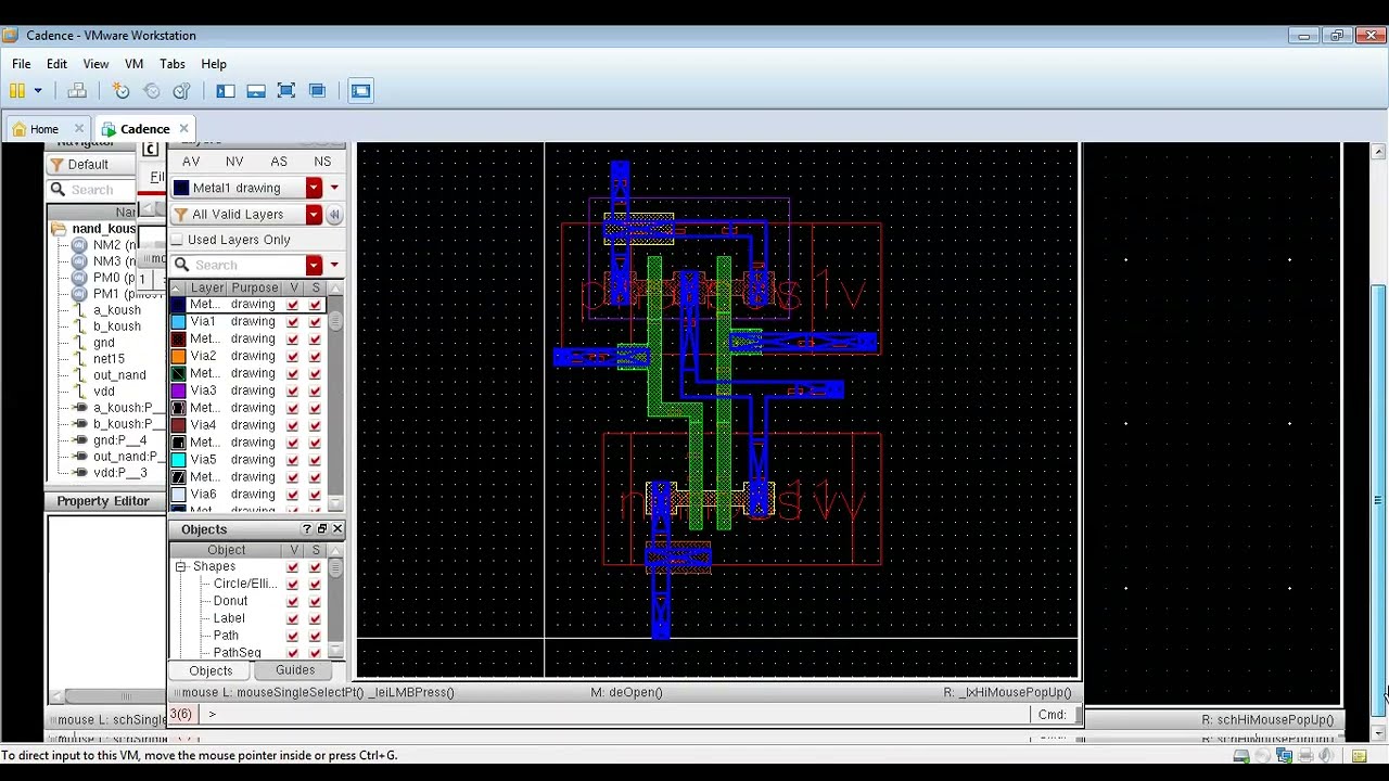 NAND Gate Layout Design: A Complete Guide with Cadence Virtuoso | DRC & LVS Validation Included!