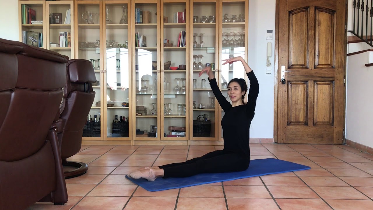 Étirements de danse classique