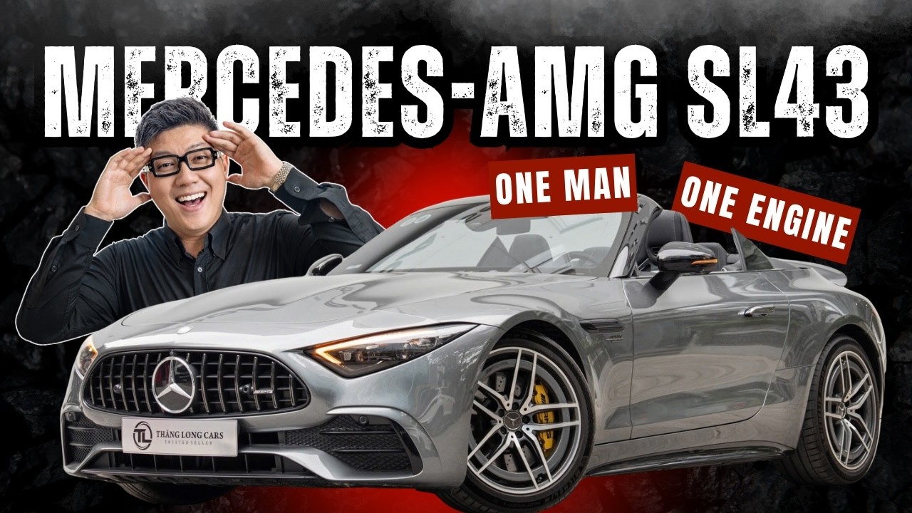 Chiếc xe lướt ĐỘC NHẤT Việt Nam Mercedes SL43 AMG 2023 mới sử dụng 8000km | Mr Bảo Anh
