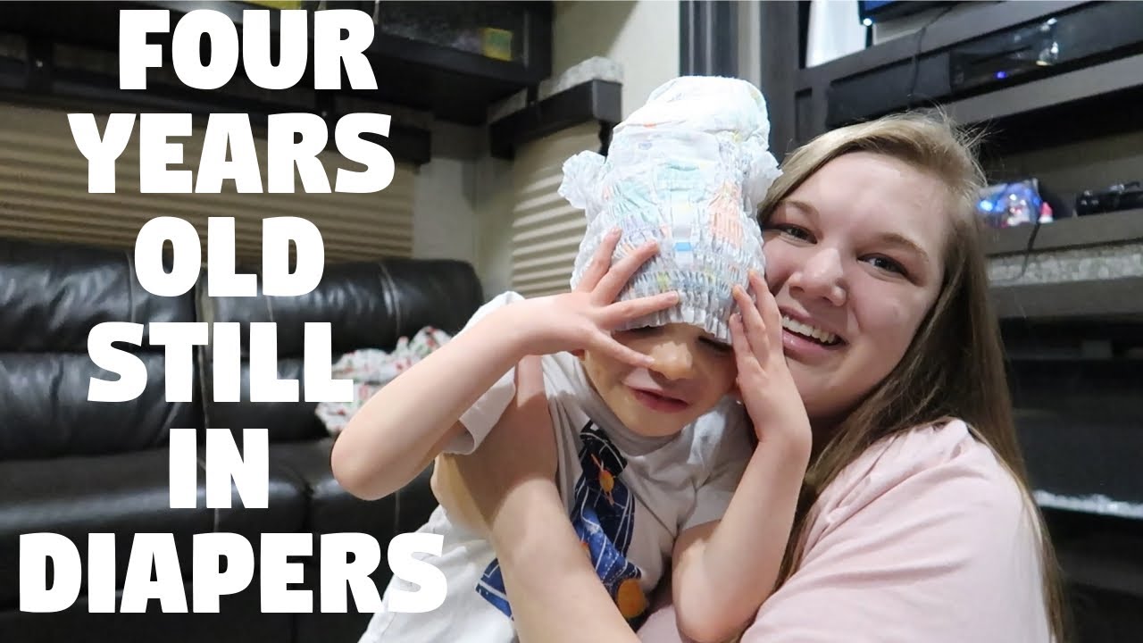 Trying a new diaper for our special needs 4yr old
