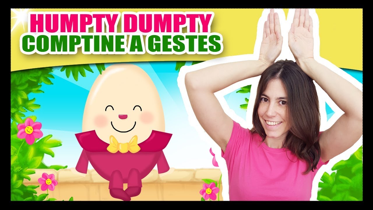 Humpty Dumpty - Comptines et Comptinettes &agrave; gestes pour b&eacute;b&eacute; - Titounis