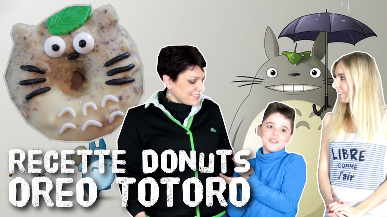 RECETTE DONUTS OREO TOTORO AVEC DES INVITES SURPRISES !
