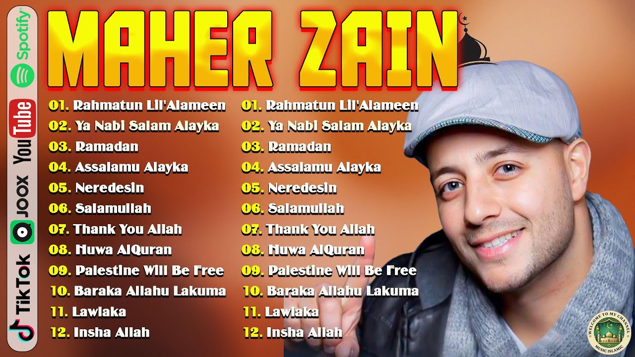 Maher Zain Greatest Hits 2026 Arabic Songs - Rahamtun Lil Alameen , Ya nabi Salam Alayka