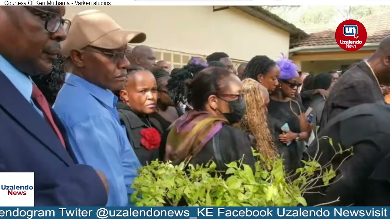 Moses Muthama, Son of Johnson Muthama, Buried in Machakos