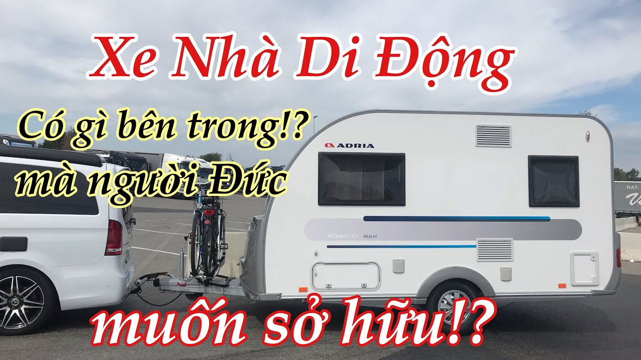 Khám phá nội thất xe nhà đi động (Adria Altea 362 LH 4four 2018) | Phuong Na
