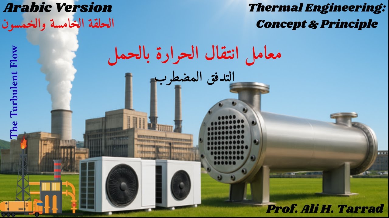 Estimating....Heat..... Coefficient: Turbulent Flowتخمين معامل انتقال الحرارة بالحمل: التدفق المضطرب