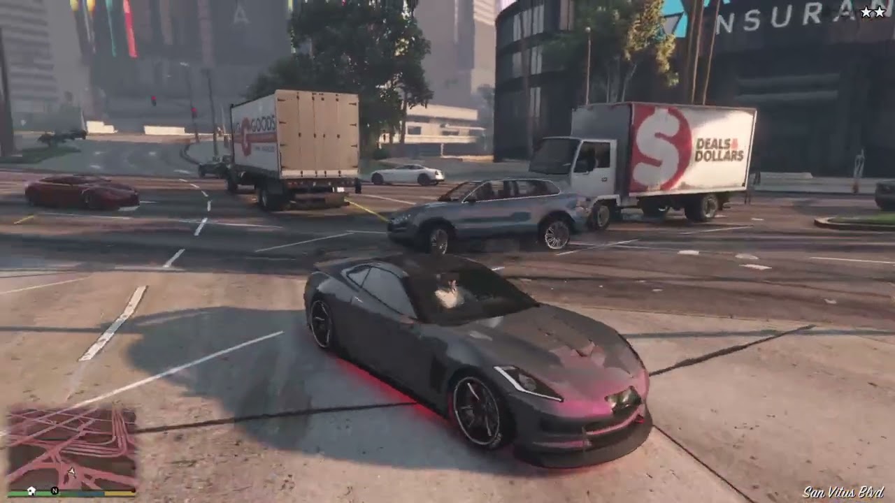 Grand Theft Auto V game play