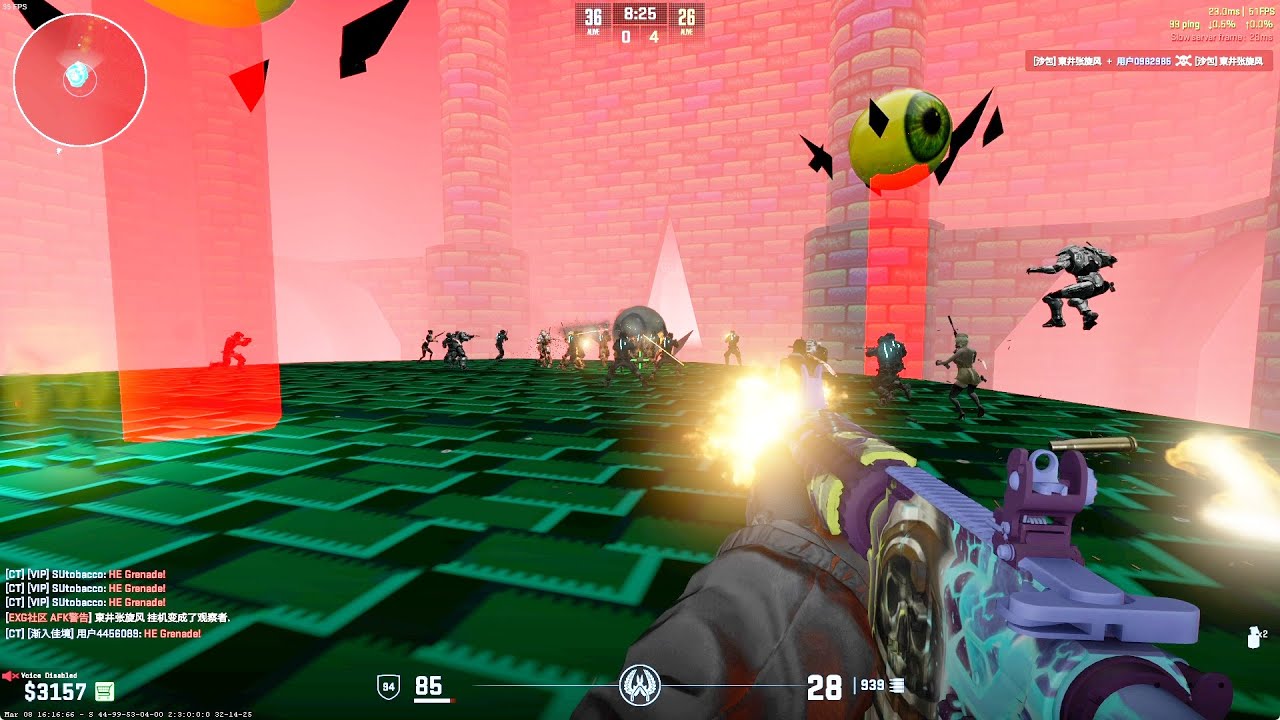 CS2 Zombie Escape ze_azathoth On EXG Server