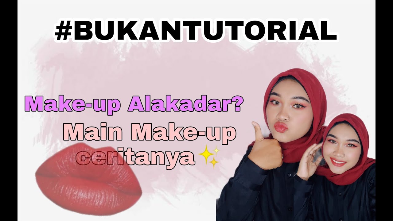 #BUKANTUTORIAL || 01 || MAKEUP PINTEREST || MAIN MAKEUP CERITANYA