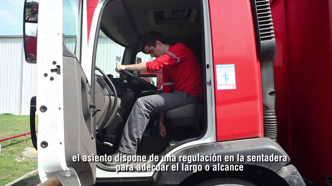 Postura Correcta Del Conductor De Camión