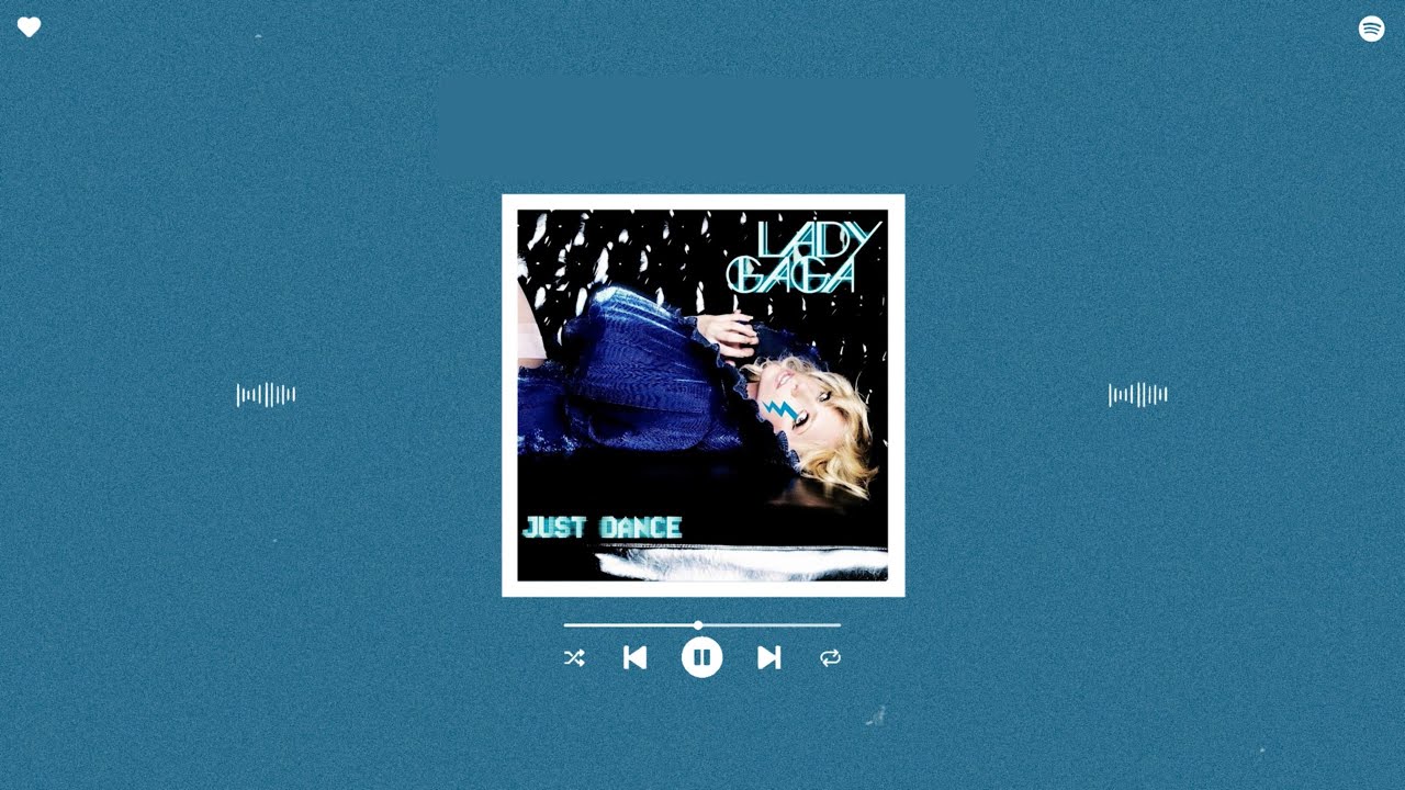 lady gaga - just dance (sped up & reverb)