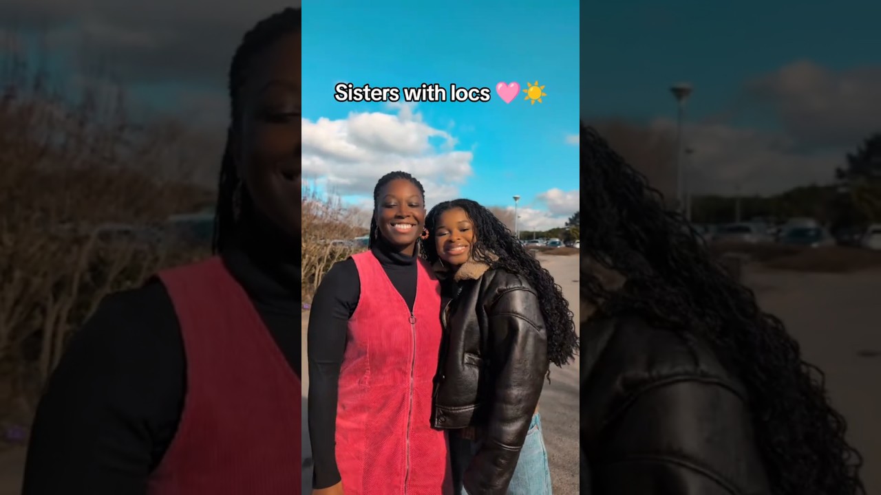 Sisters...with locs 🥰 #sisterlocks #naturalhair #microlocs #locs #hairstyles #dreadlocks