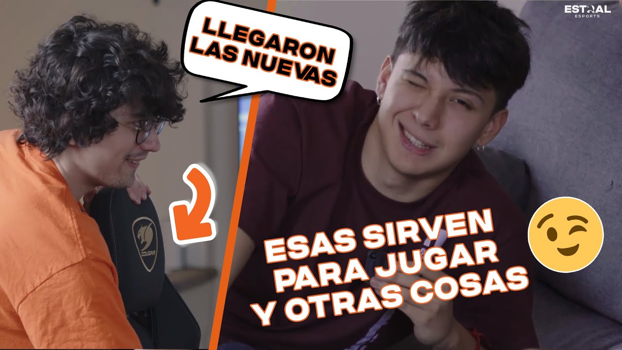 PRO PLAYERS DE LOL HACEN PUBLICIDAD (SALE BIEN) - ESTRAL ESPORTS BY COUGAR