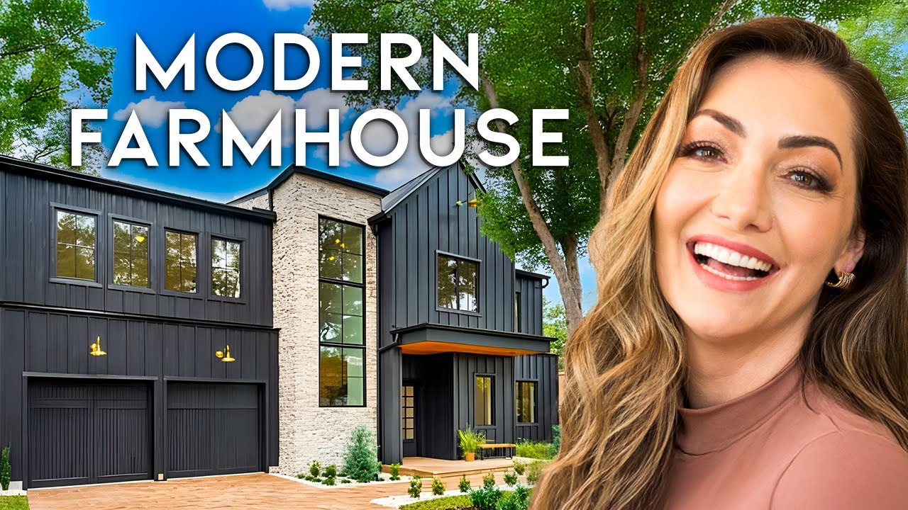 Tour a Luxury New Construction Home for Sale in Orlando, Florida | Modern Farm House Design