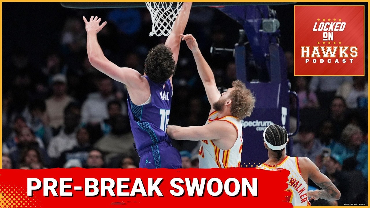 Atlanta Hawks continue swoon before All-Star break, fall to Charlotte Hornets for 3rd straight loss
