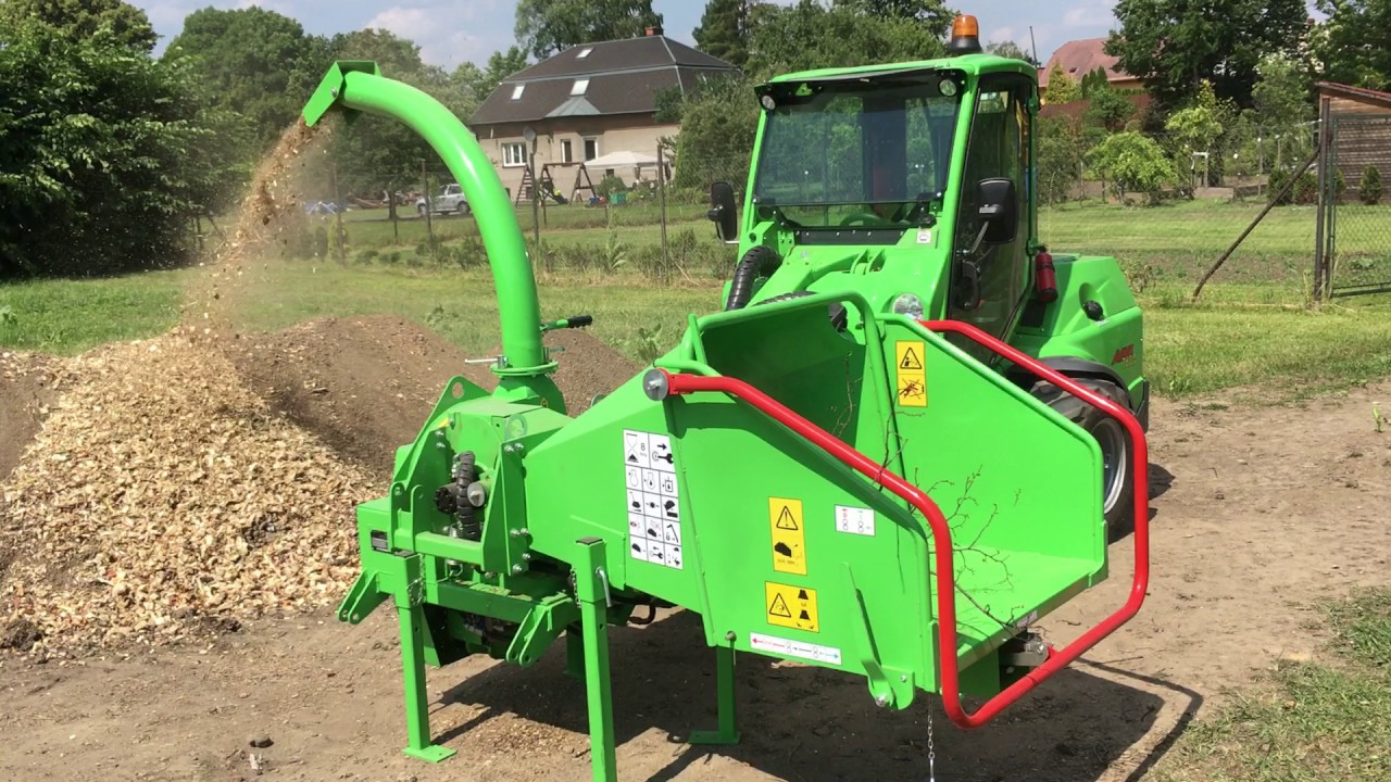 Avant 760i a štěpkovač CH150