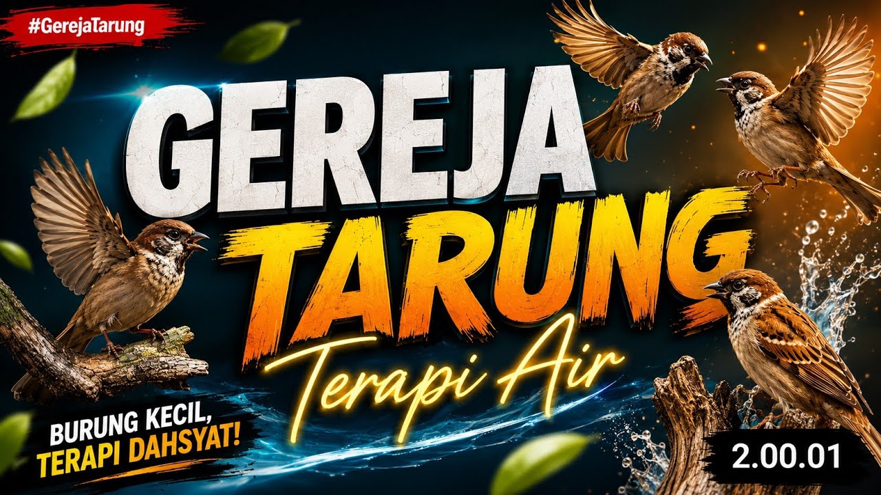 MASTERAN GEREJA TARUNG SUARA JERNIH | MASTERAN HANDAL + TERAPI AIR