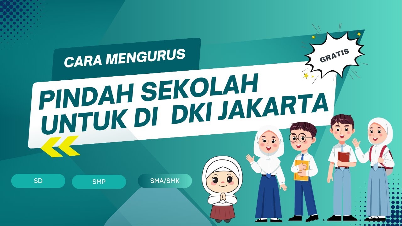 CARA MENGURUS PINDAH SEKOLAH UNTUK DI  DKI JAKARTA