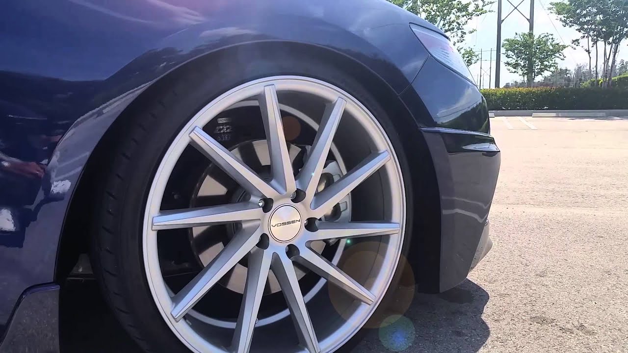 2015 Acura TLX on Vossen Wheels Using my Gimbal and Samsung Galaxy S5