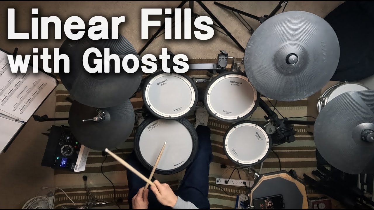 [My Practice Log95]필인4-고스트노트 리니어 필인 Linear fills with ghosts