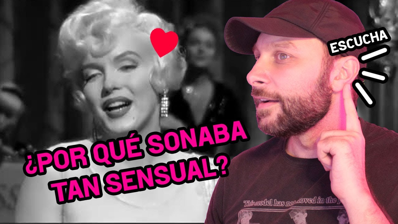 ¿Habías notado esto en la voz de Marilyn (y otros) alguna vez?