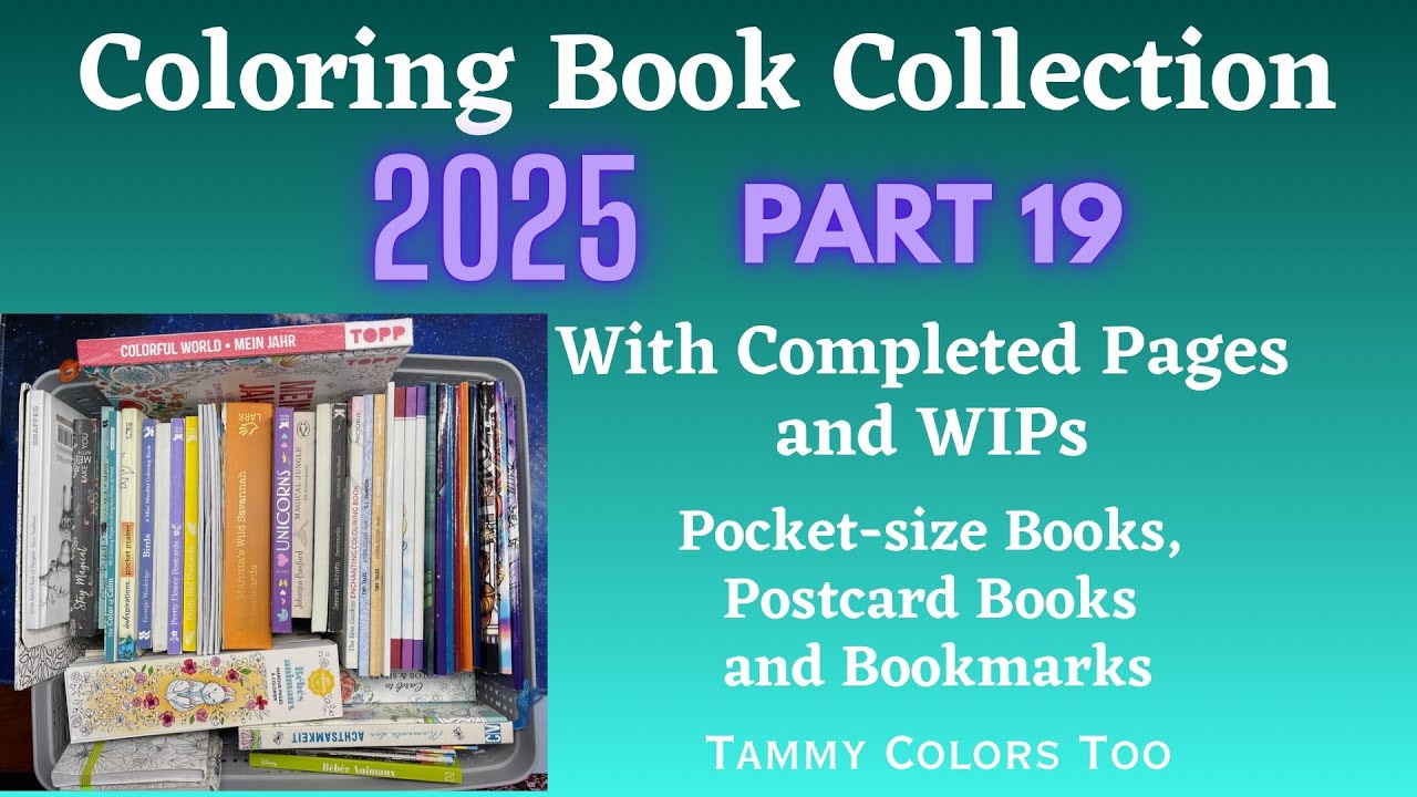 Coloring Book Collection 2025 - Part 19