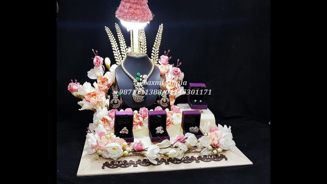 #LSA72 Designer of Wedding Jewellery Presentation | Jewellery Platter | Troussea Packing