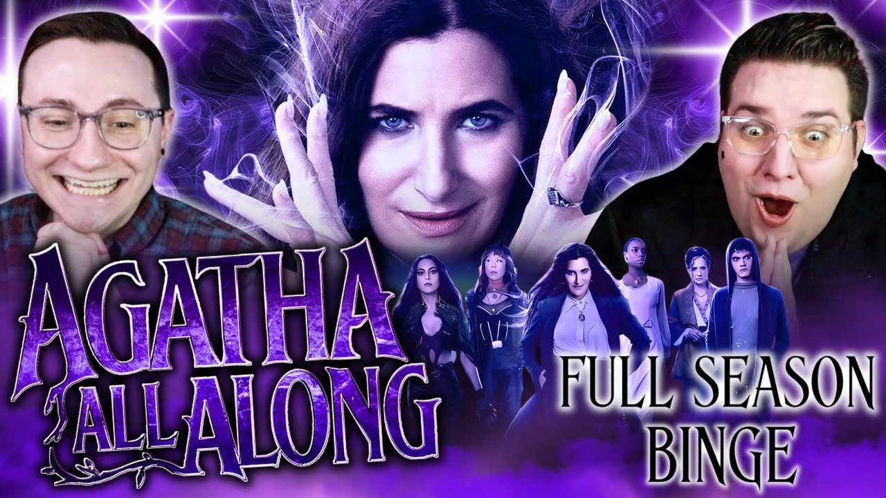 BINGE AGATHA ALL ALONG WITH US! *REACTION* FIRST TIME WATCHING!