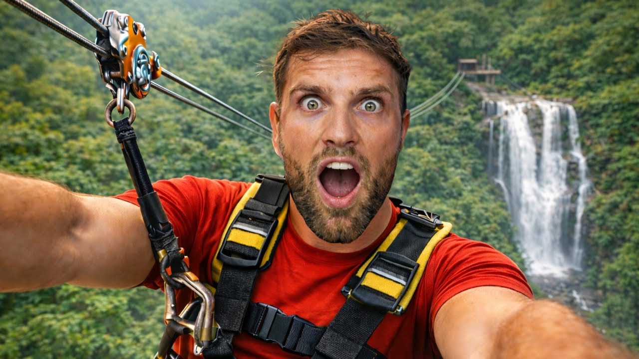 I Rode The WILDEST Zipline In Thailand! 🇹🇭