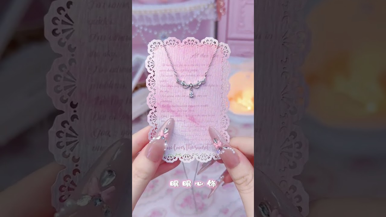 Immersive stress-relieving and sleep-aid jewelry package Pink Princess Dream Fulfilled