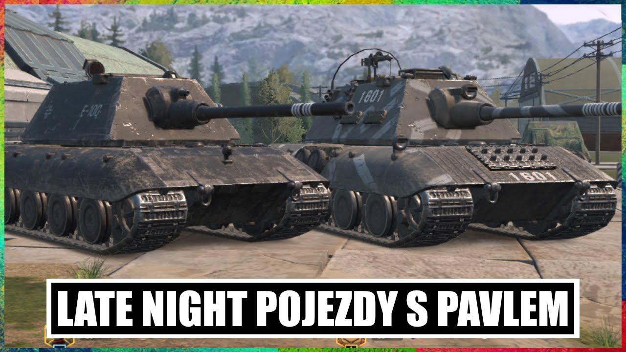 🔴 Late night session s Magnátem Pavlem » Double E 100 s 12,8 cm dělem!