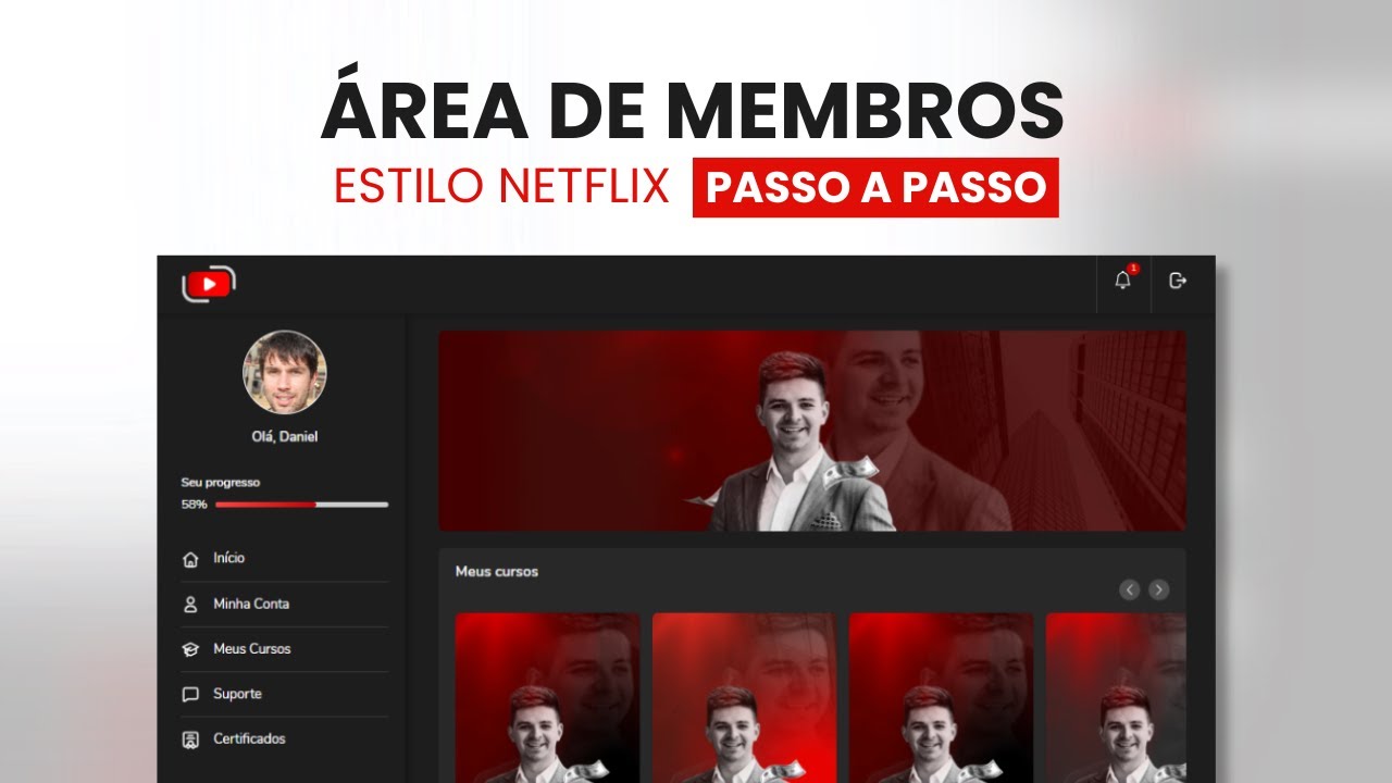 Como Criar ÁREA DE MEMBROS Com ASSINATURAS Estilo NETFLIX DO ZERO (PASSO A PASSO)