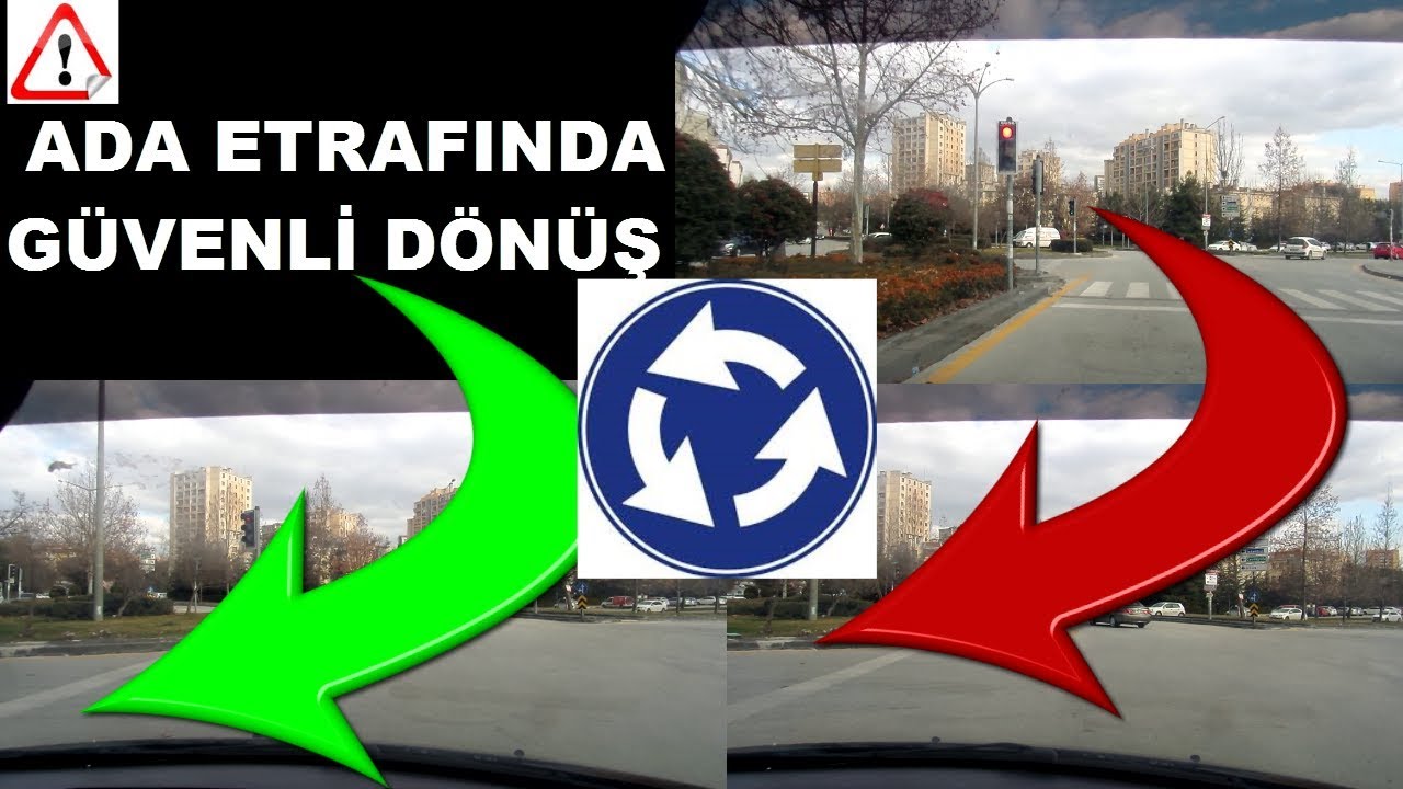 DÖNÜŞ NASIL YAPILIR ADA ETRAFINDA DÖNÜŞ KURALLARI- EMRE KÖKSAL  PROFESYONEL EĞİTMEN