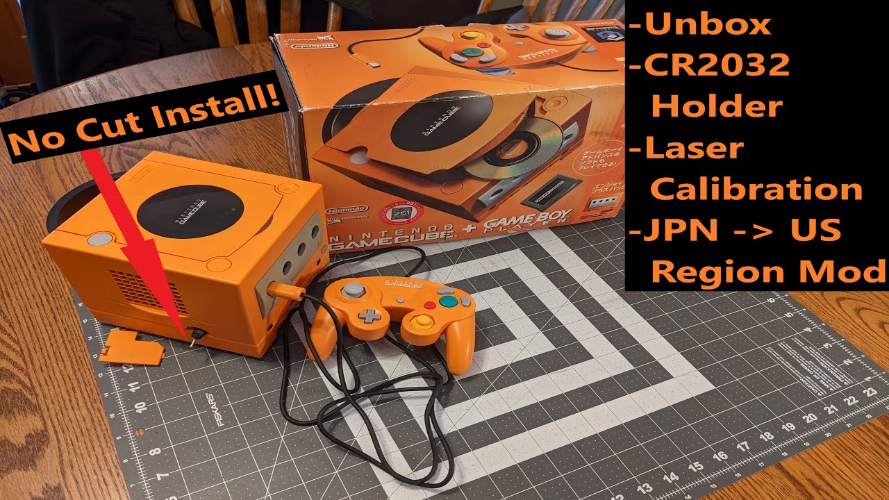 Spice Orange Gamecube Plus! Unbox, Service and 