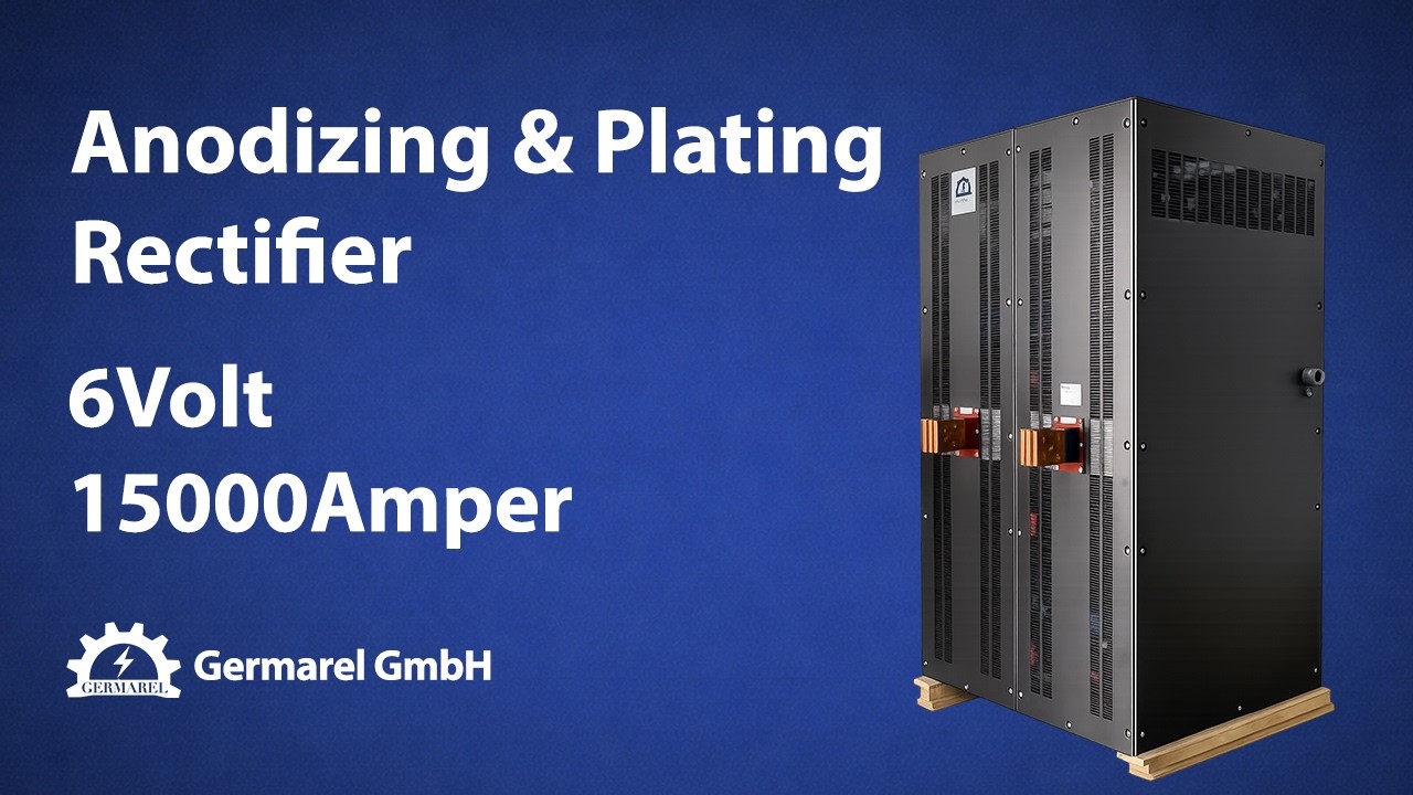 REC-GER | Anodizing or Plating Rectifier 6Volt 15000Amper
