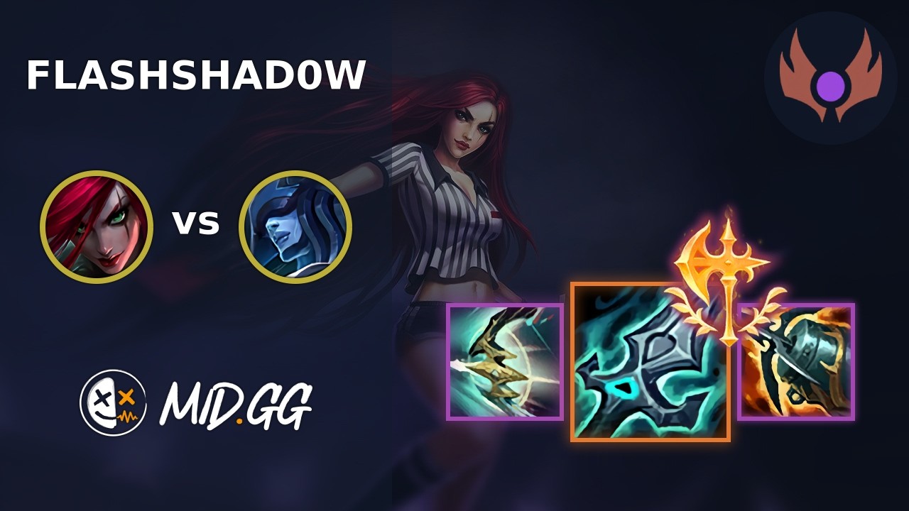 MID.GG: [ FlashShad0w ] Katarina MID vs Lissandra | EUW MASTER | LOL Season 2026