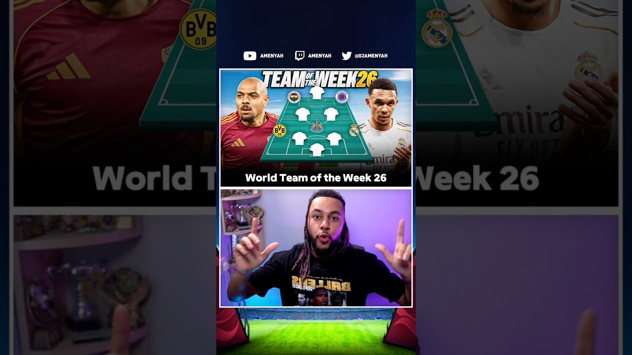 Quickfire Team of the Week 26! 🌍 ft. Trent and Donyell Malen 👀