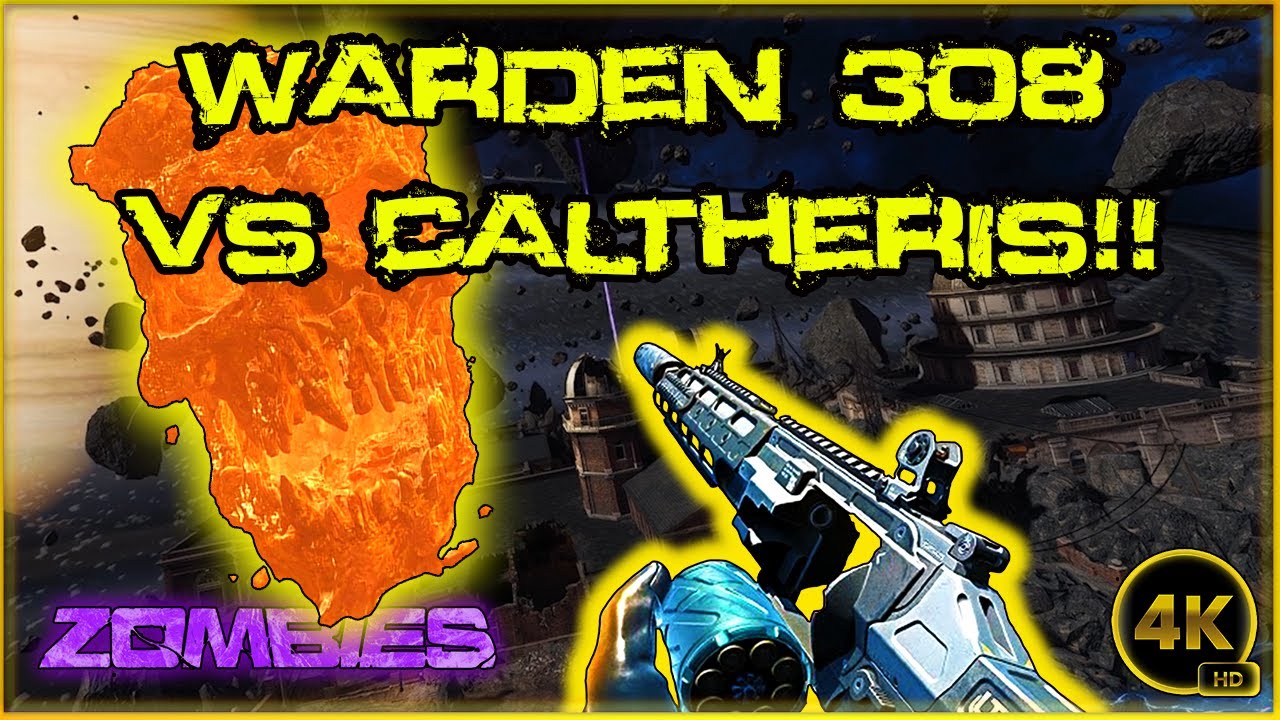 BO7 ZOMBIES CALTHERIS ПРОТИВ WARDEN 308 MARKSMAN RIFLE!! #bo7 #bo7zombies #callofduty