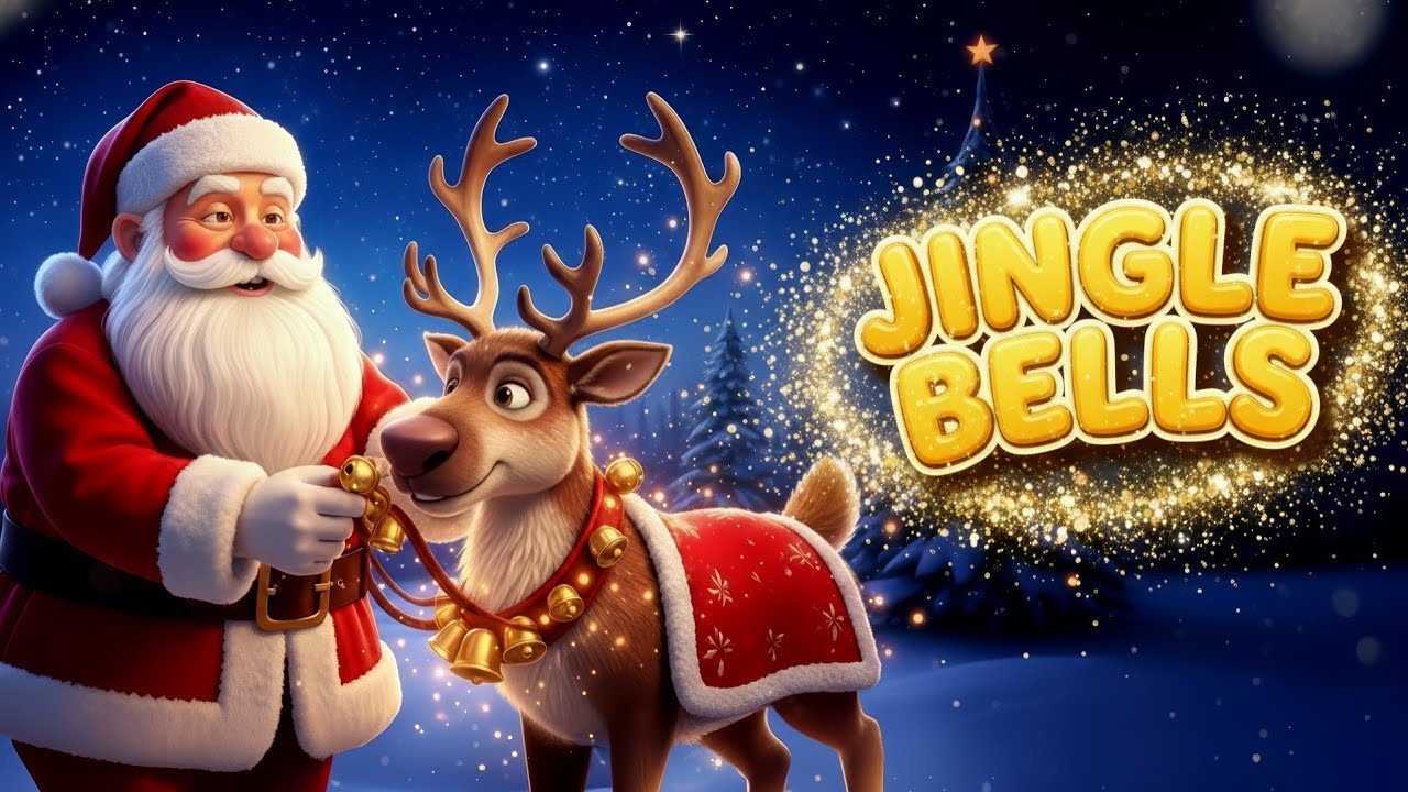 Рождественская песня «Jingle Bells» 🎅 | Танцы для малышей | Праздничные развлечения 2025