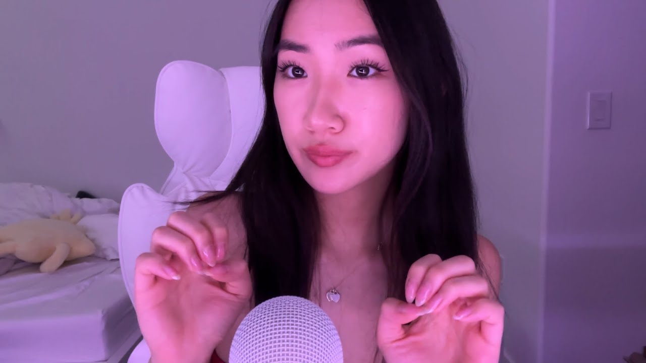 ASMR nail tapping and some whispering ❤️