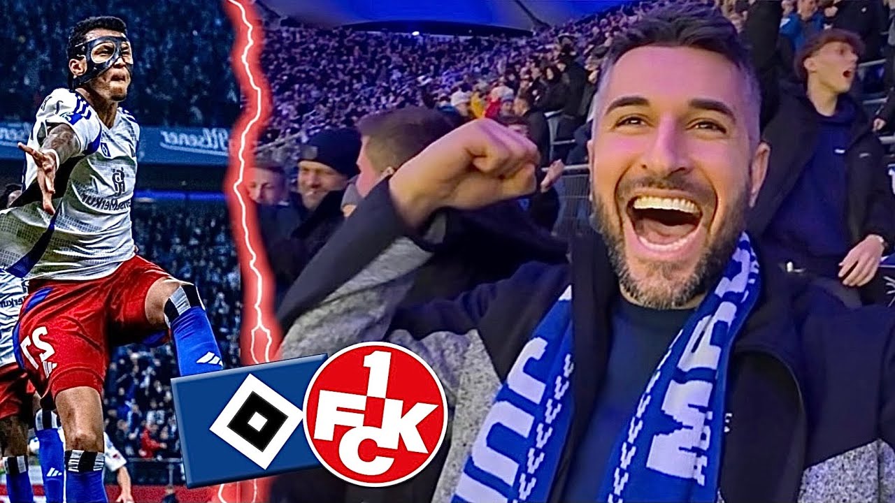 HSV schießt FCK aus dem VOLKSPARKSTADION🧨HSV vs. 1.FC Kaiserslautern Stadionvlog - Bardia Barati