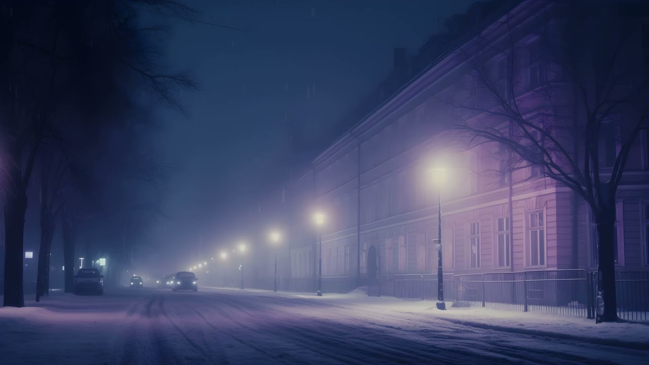 Deep Sleep Music 1 Hour — Winter Silence At 4AM