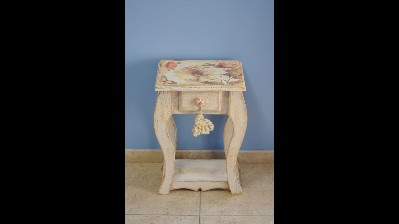 Mueble Vintage - Sublimacion sobre Madera - Maria Rita Pinotti