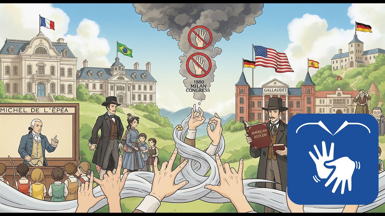 [LIBRAS]: HIST&Oacute;RIA DOS SURDOS: EDUCA&Ccedil;&Atilde;O, LUTAS E CONQUISTAS