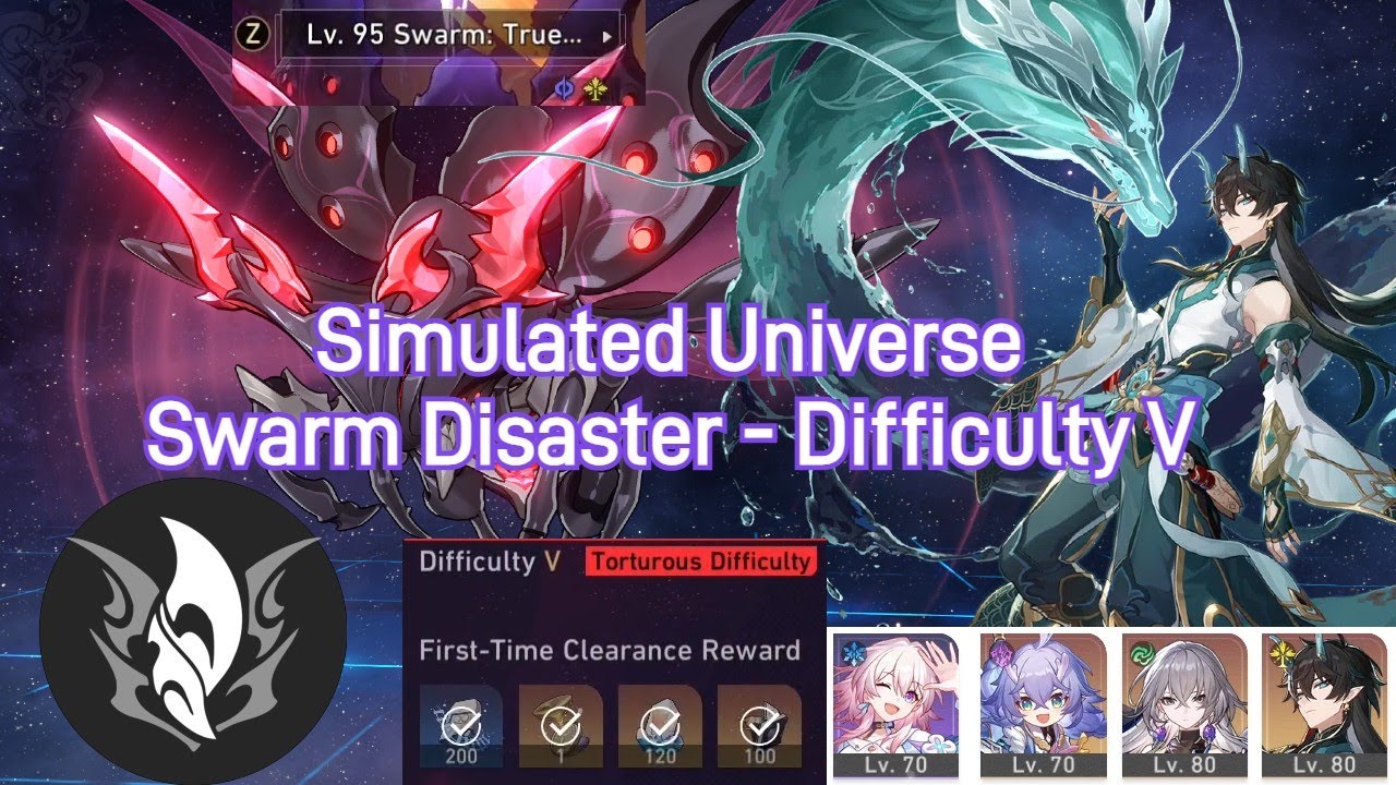 Dan Heng IL Hypercarry vs lvl. 95 Swarm True Sting Boss (Honkai: Star Rail)